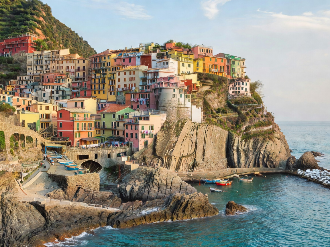 Cinque Terre colorful coastal village Italy